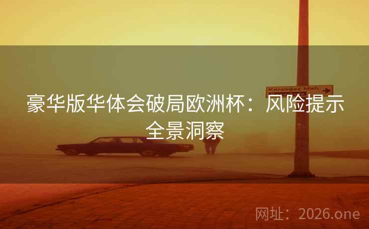 豪华版华体会破局欧洲杯:风险提示全景洞察 第2张 豪华版华体会破局欧洲杯:风险提示全景洞察 第2张